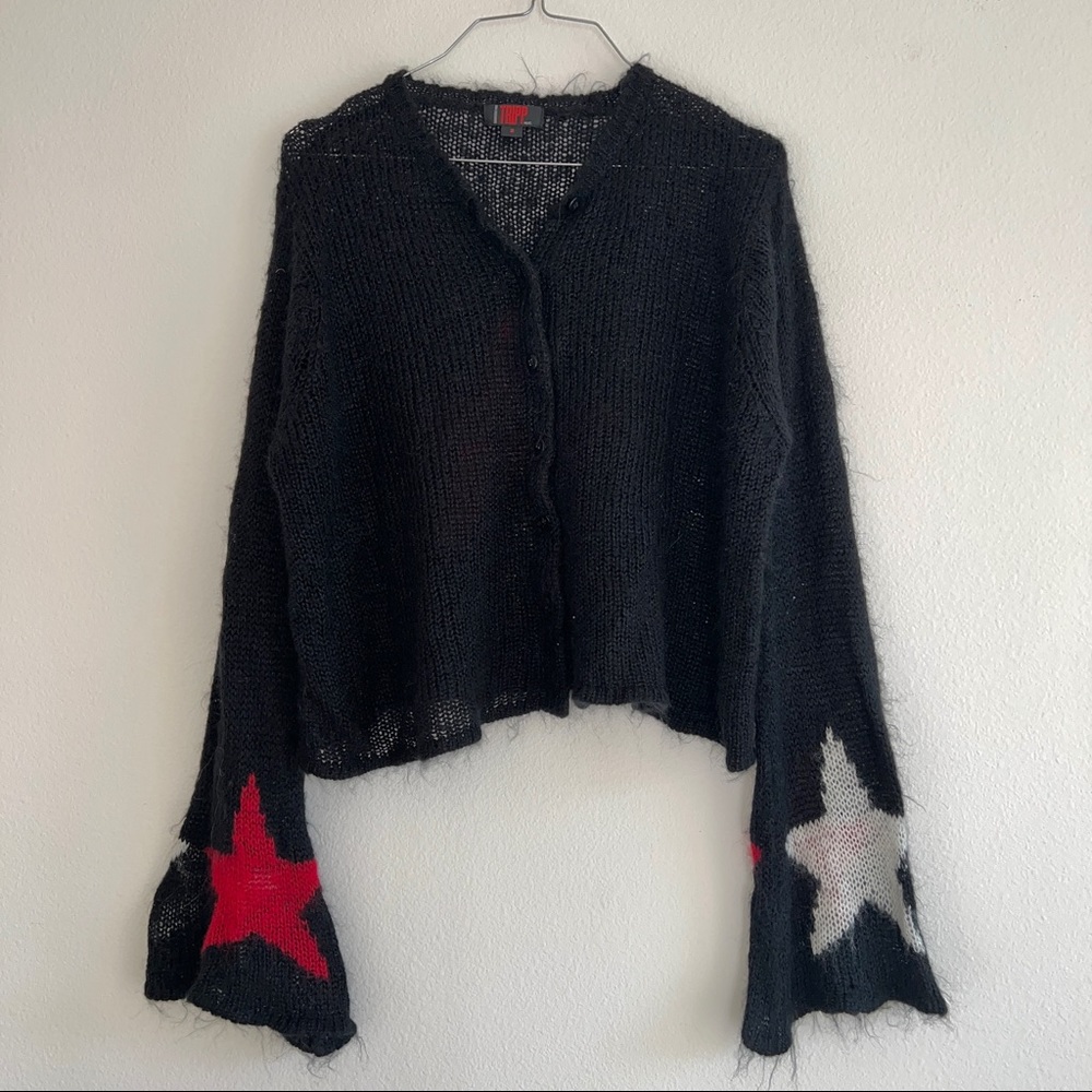 Star Tripp NYC knit mohair style top